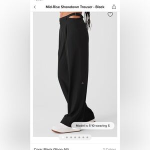 Alo Mid-Rise Showdown Trouser